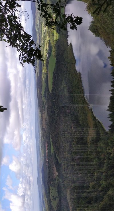 Vue sur le lac de Bonlieu