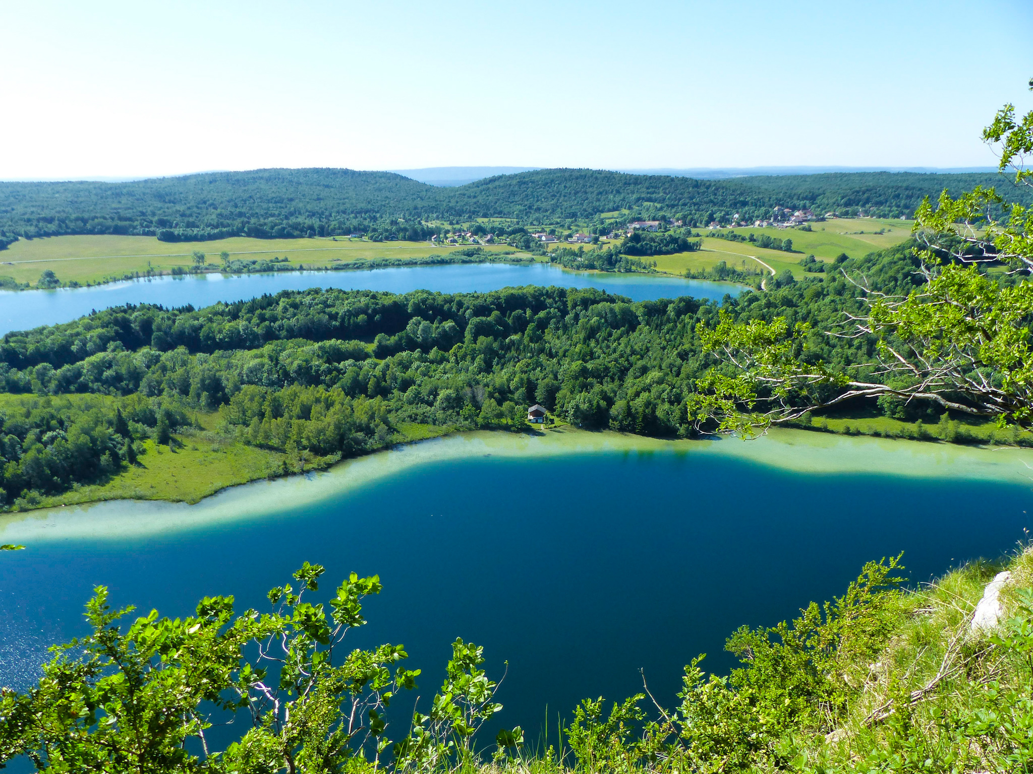 Belvédères des 4 lacs en été