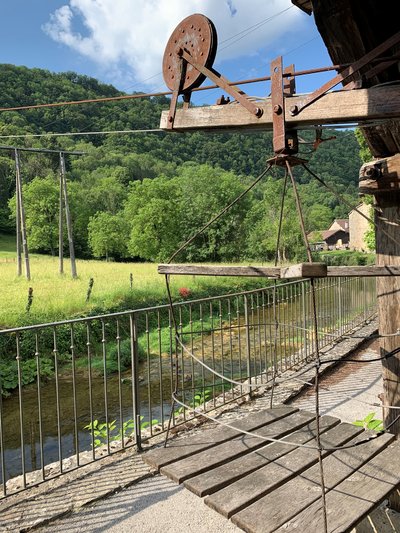 telepherique à lait