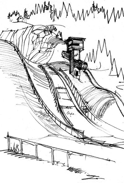 Tremplin de Chaux-Neuve