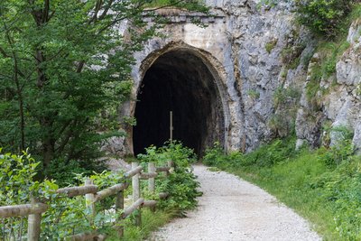 Tunnel de la voie du tram