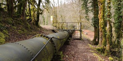 Les aménagements hydroélectriques de la chute de la Serre