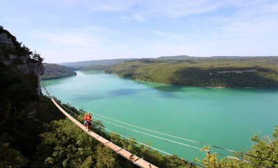 Via ferrata Lac de Vouglans - Belvédère du regardoir