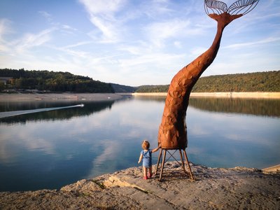 La Sirène égarée Lac de Vouglans