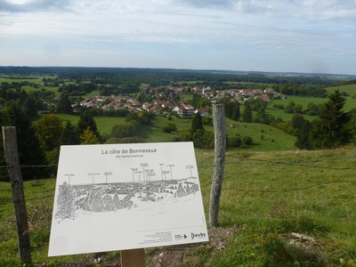 Sentier du village de Bonnevaux