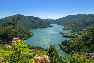 Lac de Coiselet depuis Montcusel