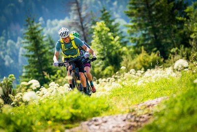 VTT sur la Station des Rousses