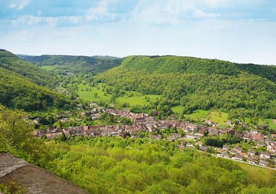 Conliège depuis l'Ermitage