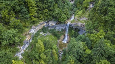 Cascade de la Queue de Cheval - Saint-Claude