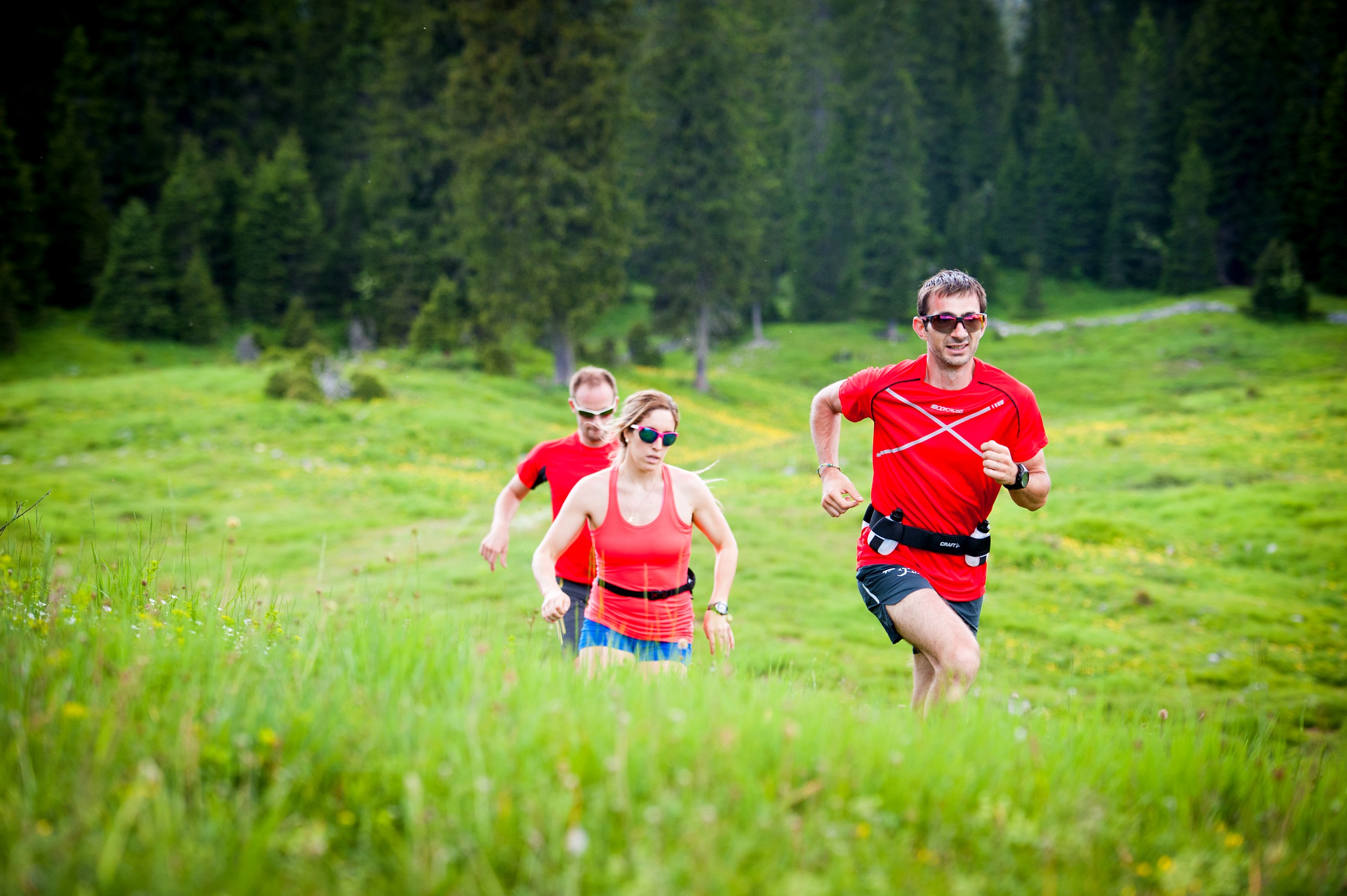 Trail sur le secteur Haut-Jura Saint-Claude