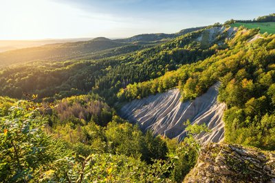 La roche fendue vers Foncine