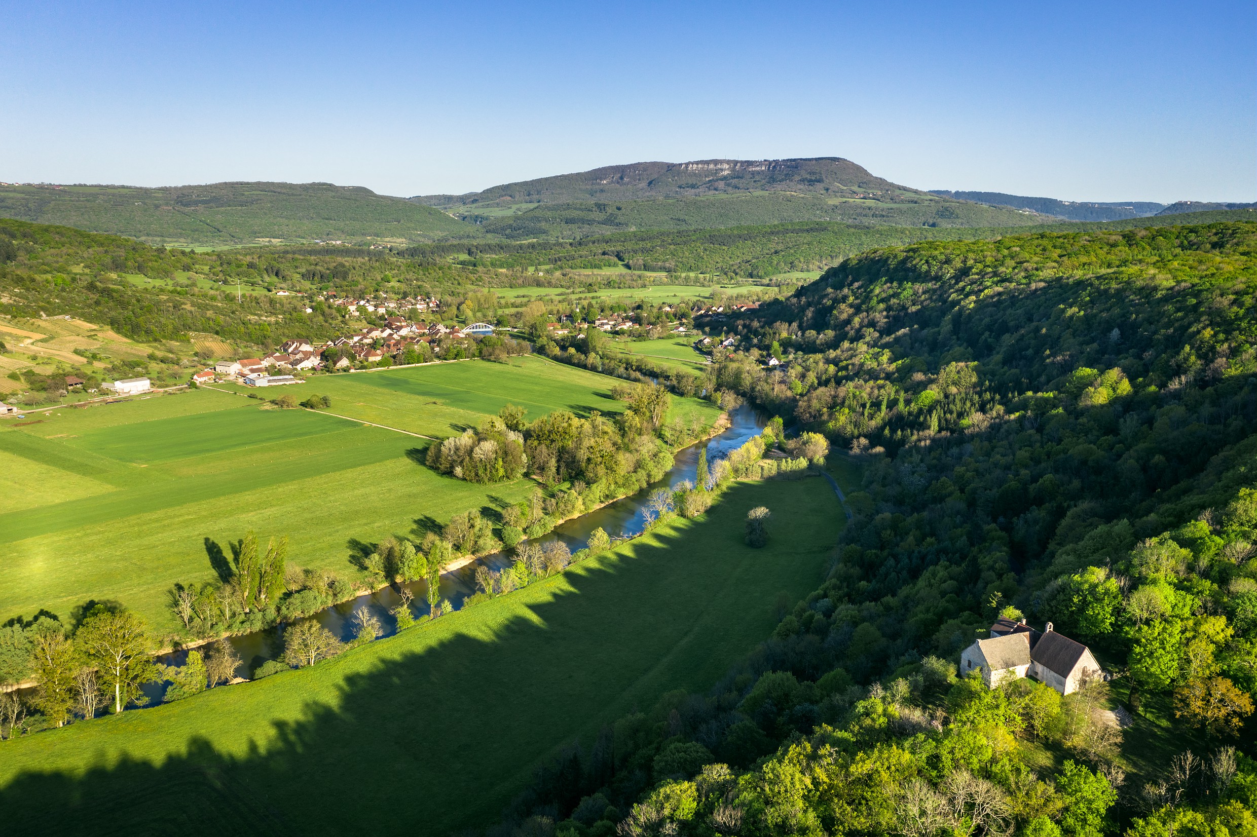 Vallée de la Loue à Port-Lesney