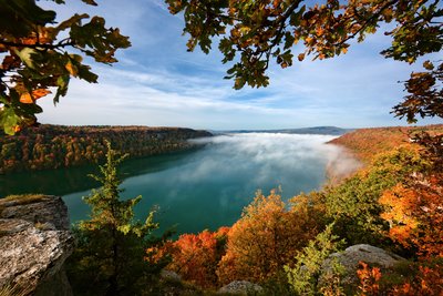 Lac de Chalain en Automne