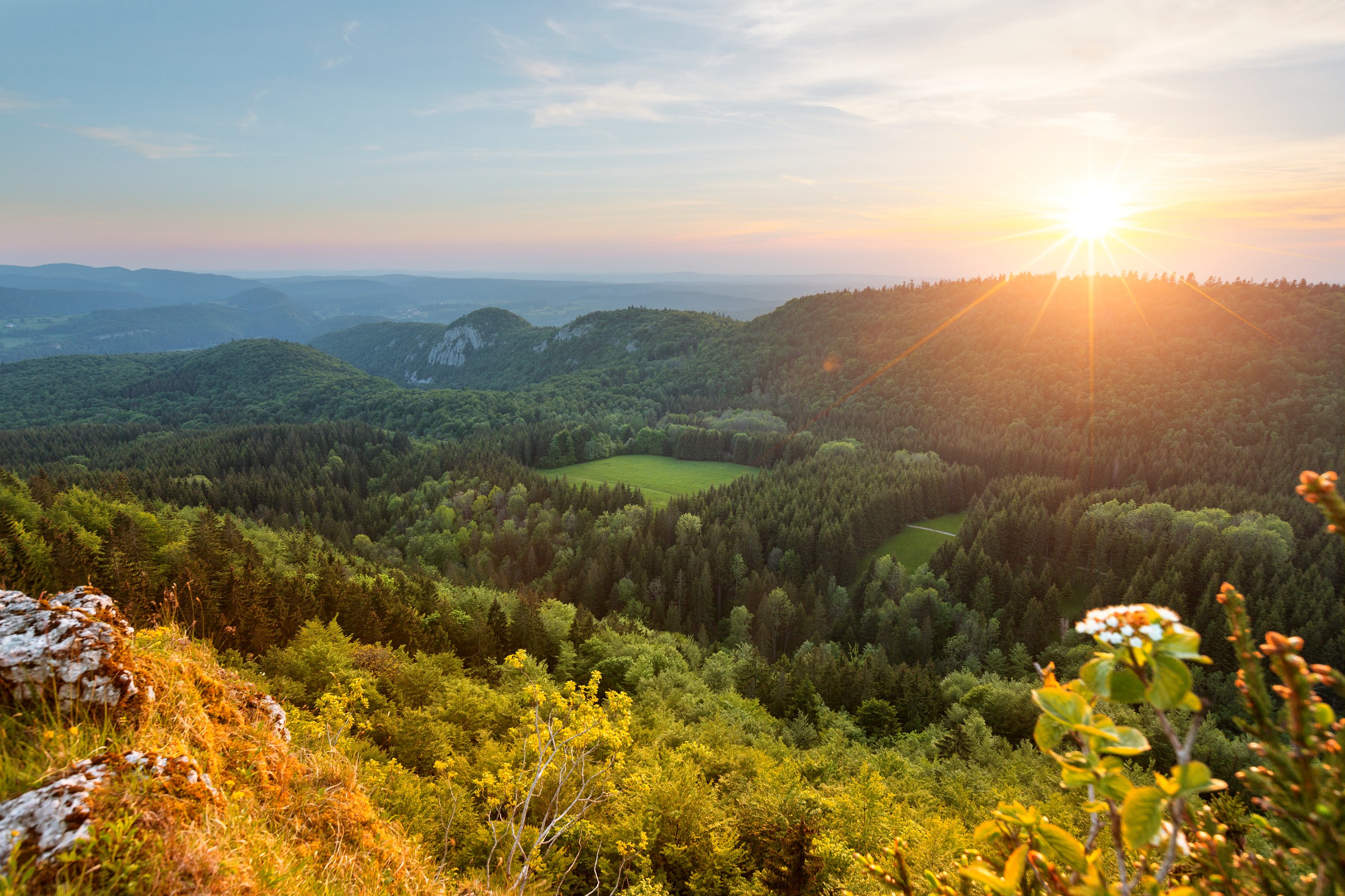 Vue depuis le Belvédère du Bulay