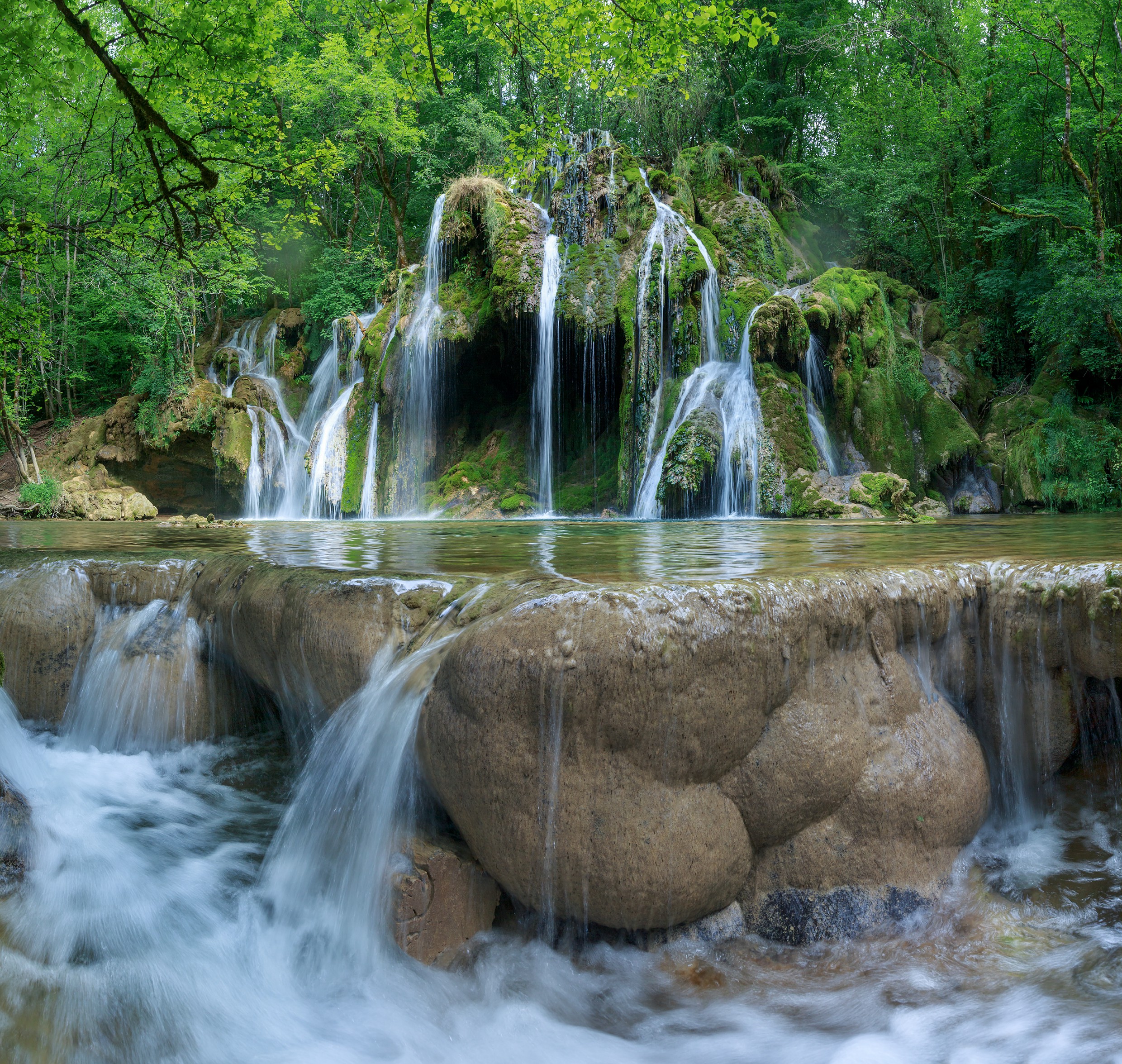 Cascades des tufs des Planches-Près-Arbois