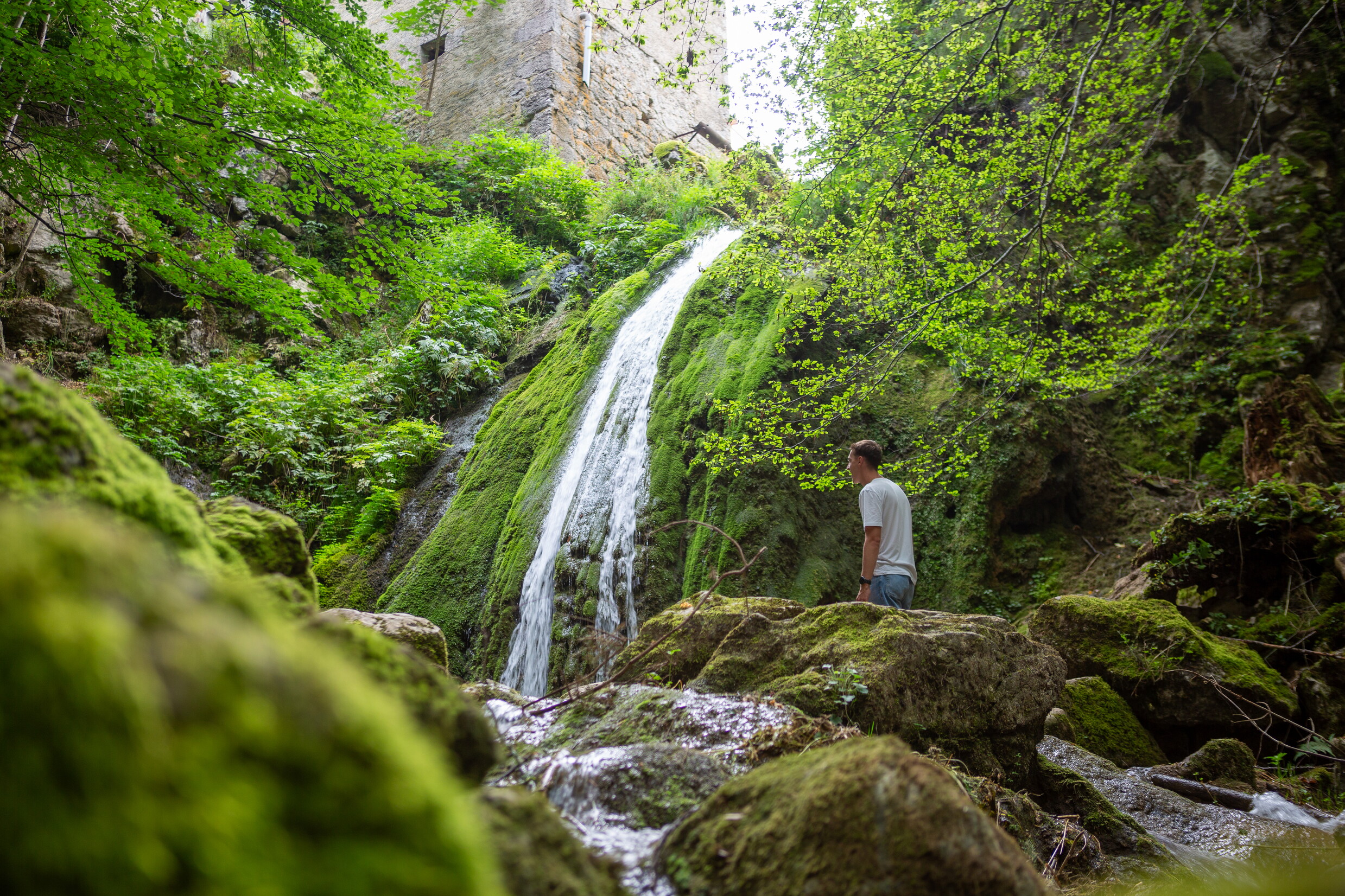 Cascade du bief de la Chaille