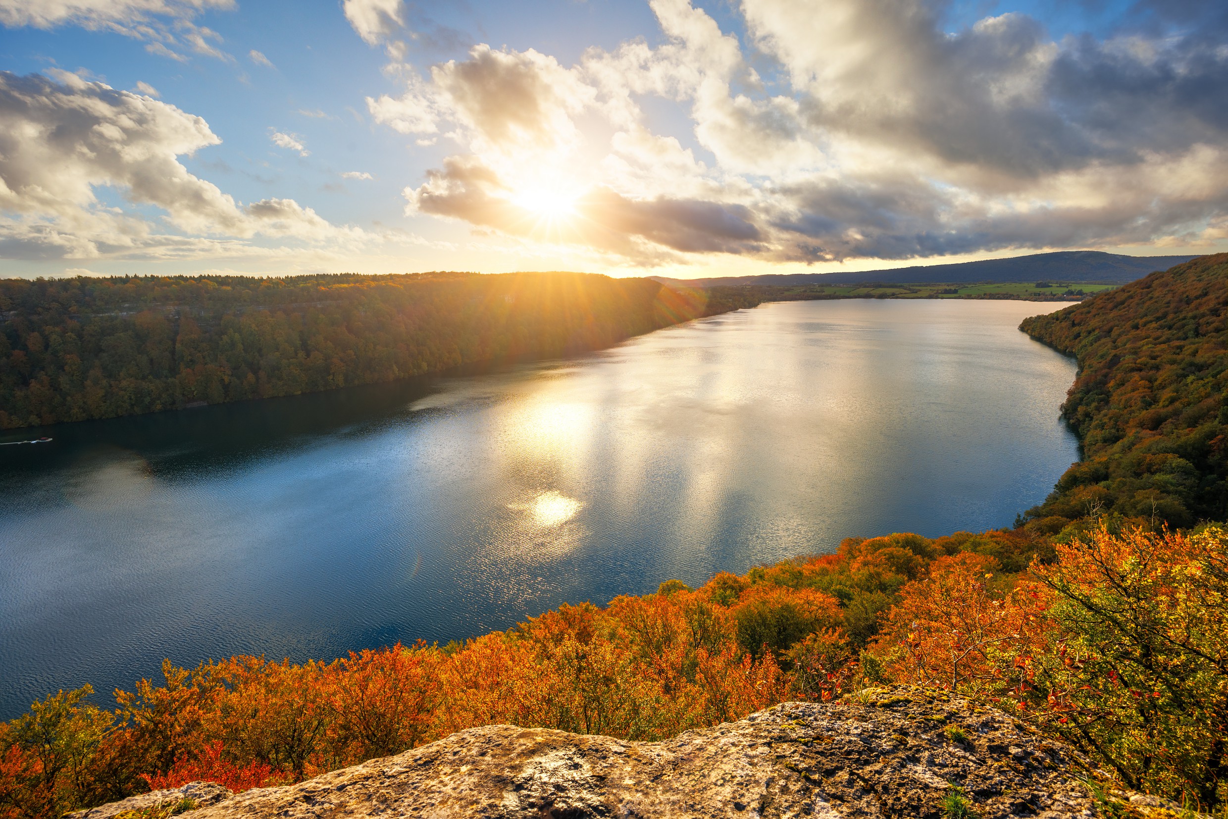 Lac de Chalain en Automne
