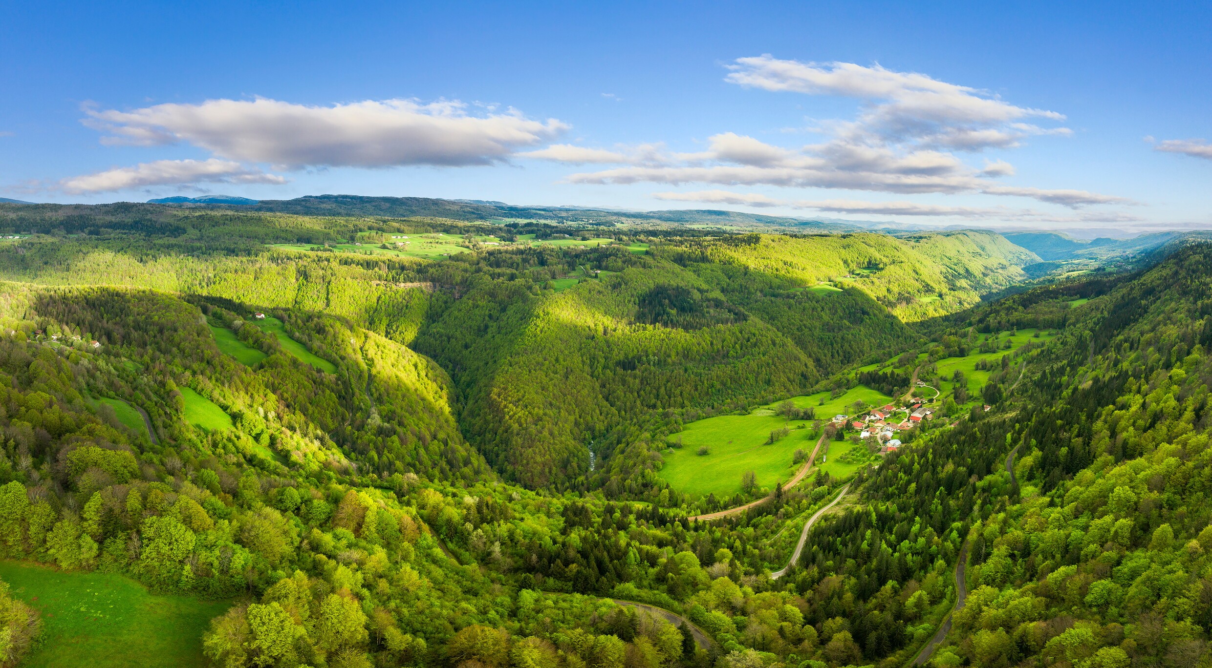 La vallée de la Bienne