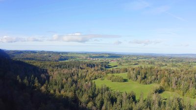 Vue depuis le belvédère du Mouflon