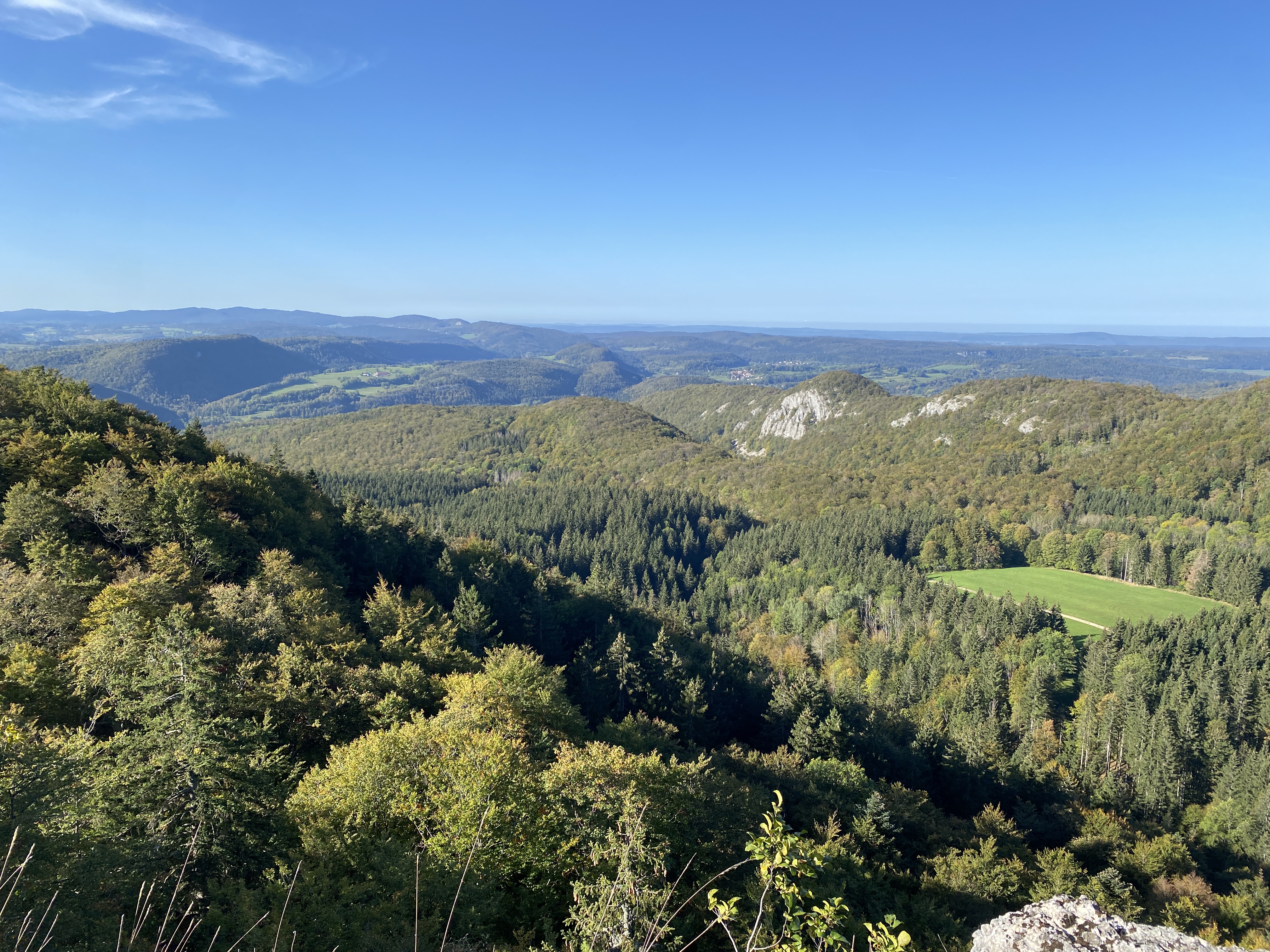 Vue depuis le belvédère du Bulay